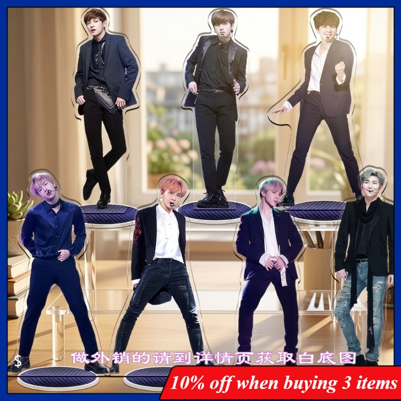 Anime Character Merchandise - Anime Peripherals Kim Taehyung Figure Acrylic
