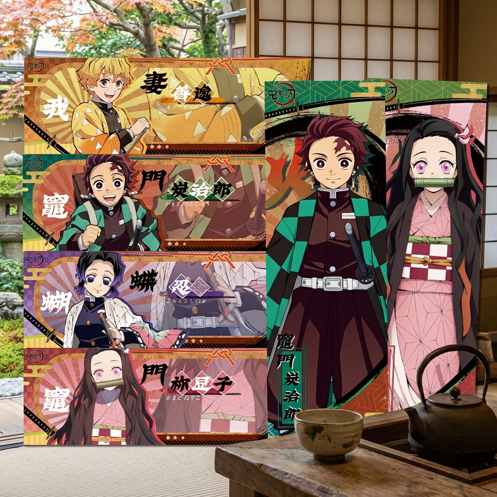 Anime Cosplay Merchandise - Demon Slayer Reverse Laser Ticket Double