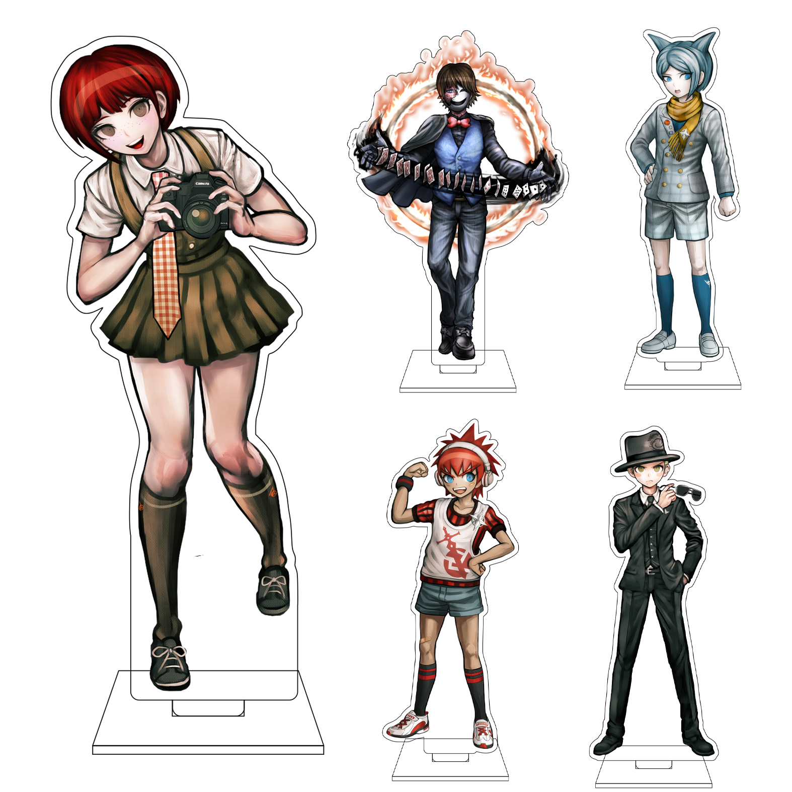 Anime Character Merchandise - 16CM Anime Danganronpa Cosplay Acrylic Figure
