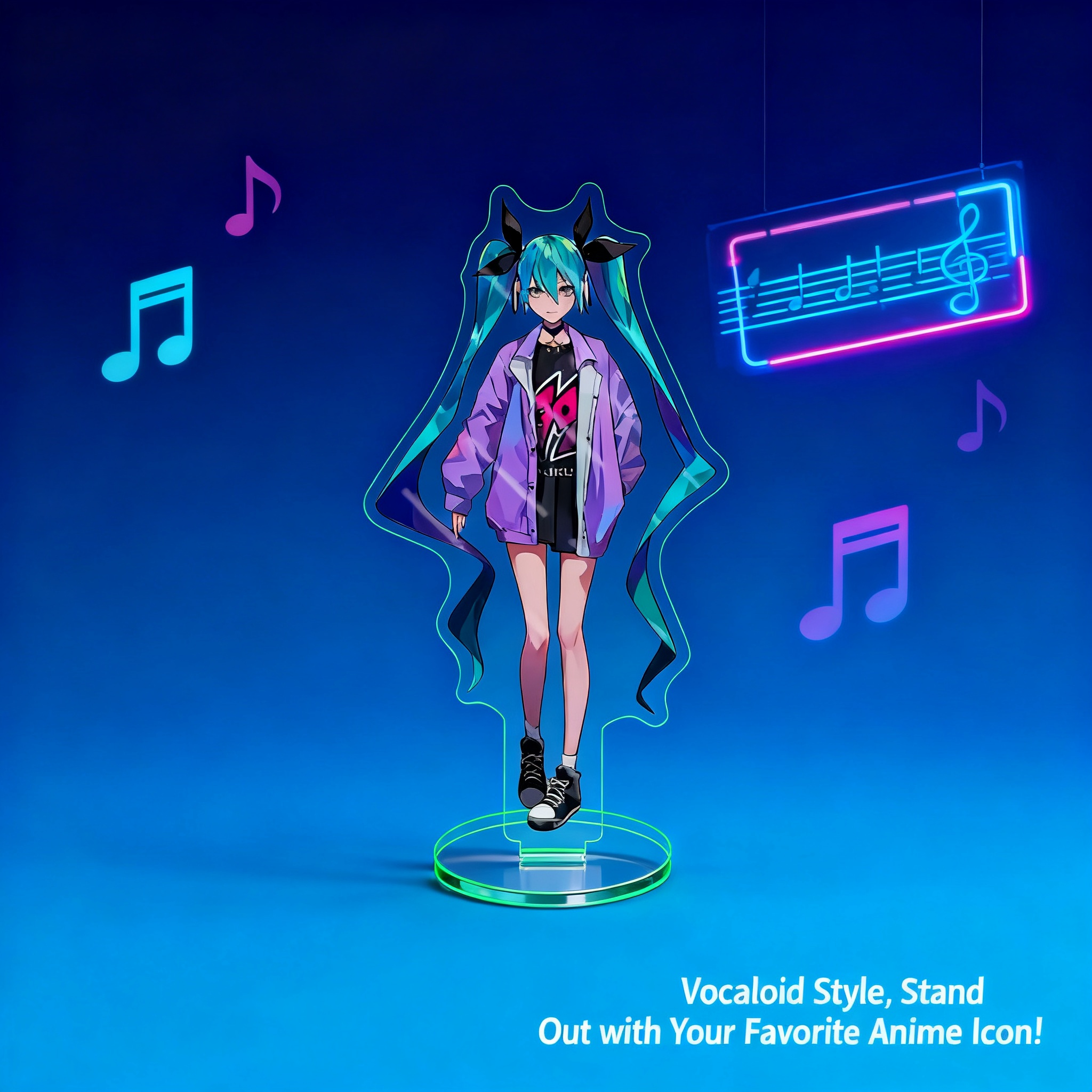 Anime Merchandise Gift - Hatsune Miku Large Standee Hatsune Miku