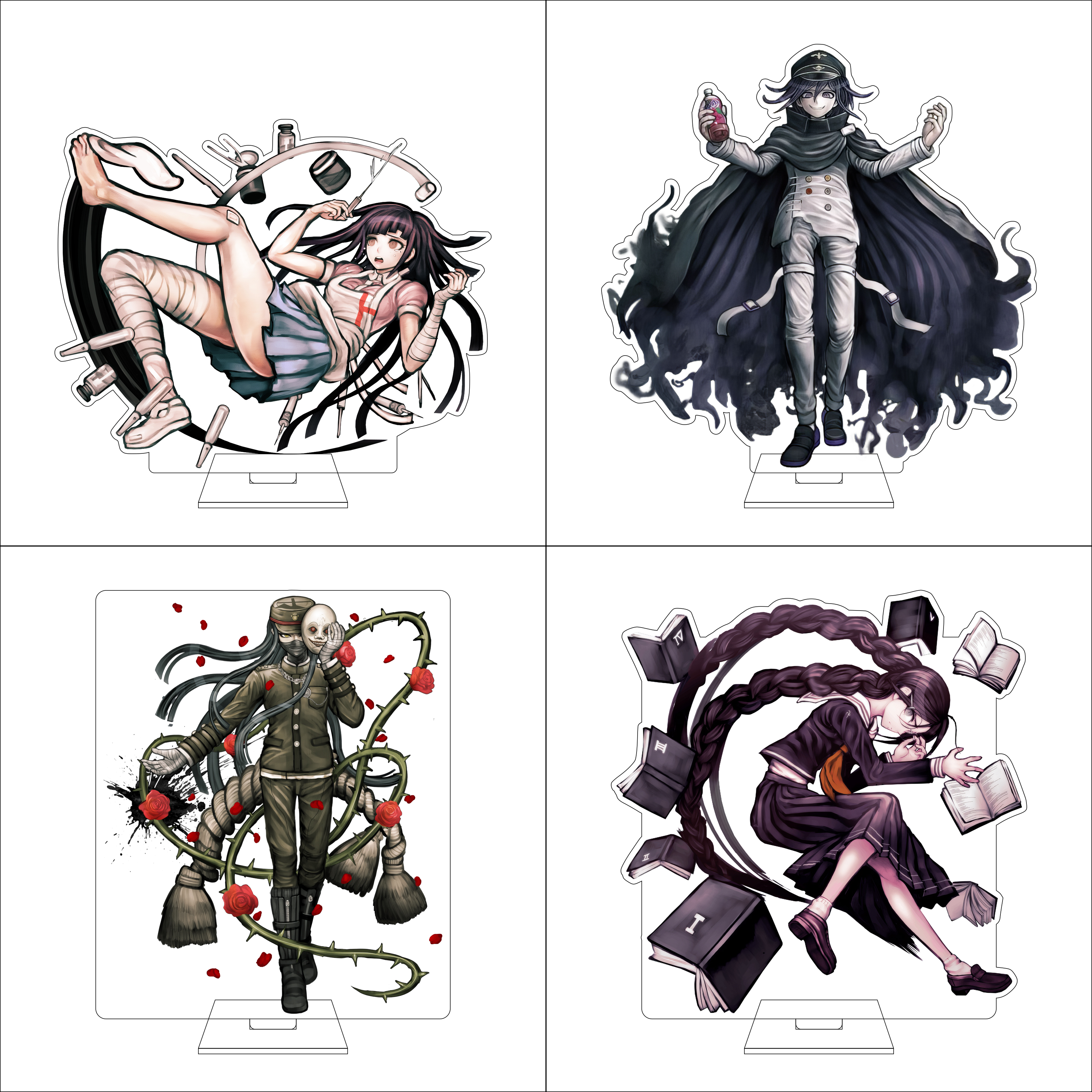 Anime Character Merchandise - 16CM Anime Danganronpa Cosplay Acrylic Figure