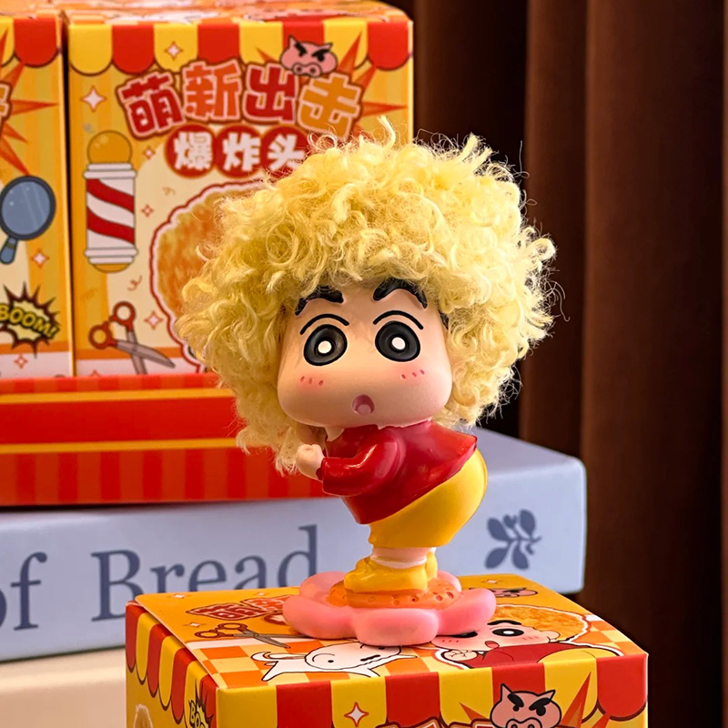 Newbie Attack Afro Crayon Shin - Anime Merchandise For Men avaliação e preço