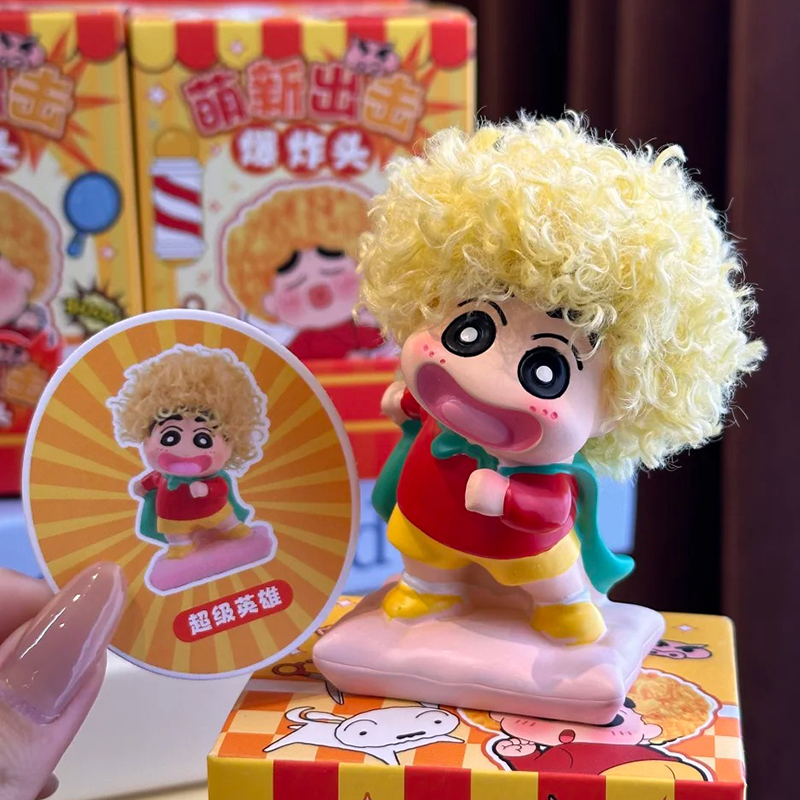 Newbie Attack Afro Crayon Shin - Anime Merchandise For Men avaliação e preço