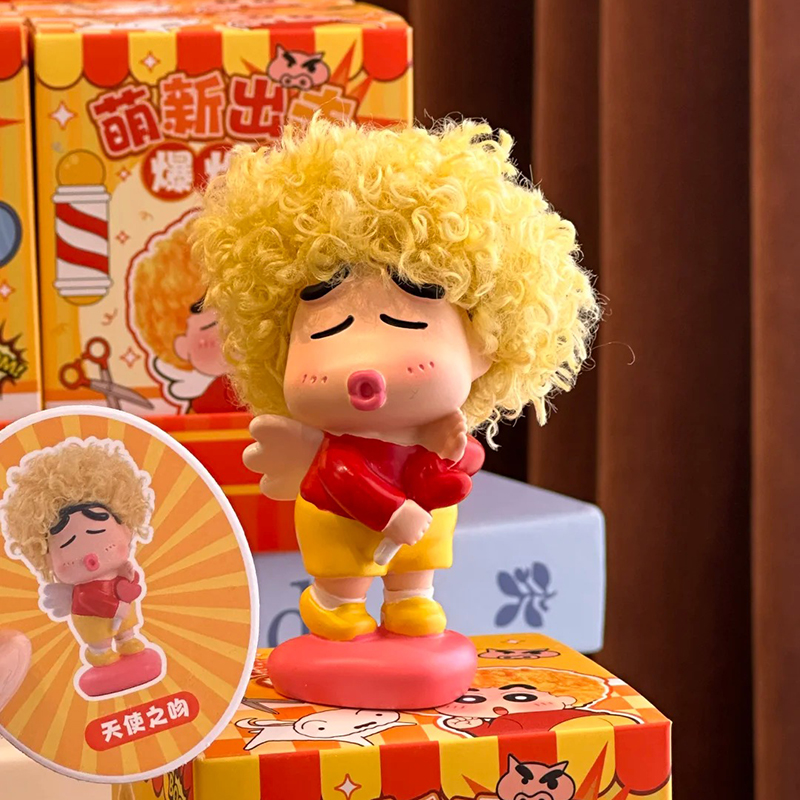 Newbie Attack Afro Crayon Shin - Anime Merchandise For Men avaliação e preço