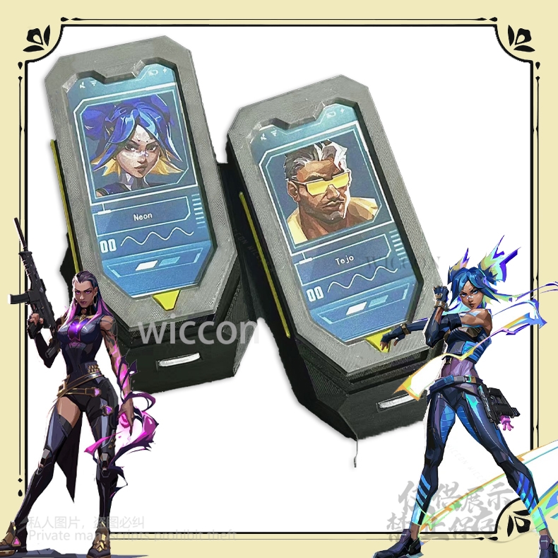 Valorant Agent jett raze neon  - Anime Merchandise Names avaliação e preço