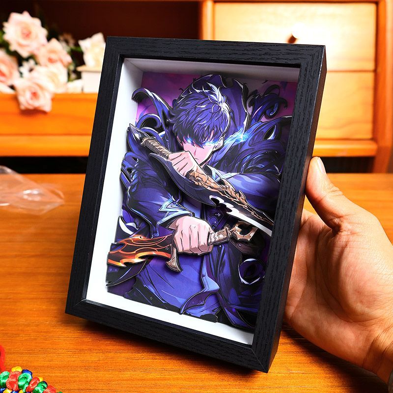 Solo Leveling Anime Figure 3D  - Anime Merchandise Solo Leveling avaliação e preço