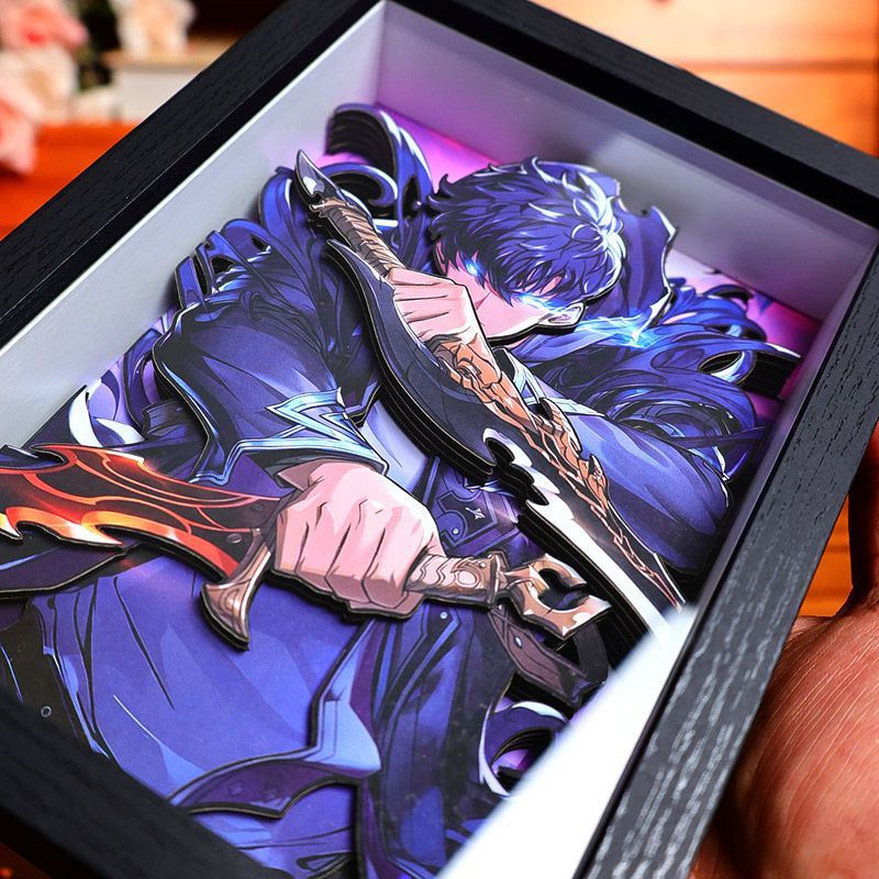 Solo Leveling Anime Figure 3D  - Anime Merchandise Solo Leveling avaliação e preço