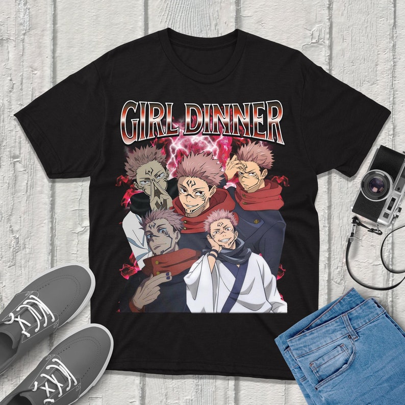Sukuna Jujutsu-Kaisen T-Shirt  - Anime Merchandise For Men avaliação e preço