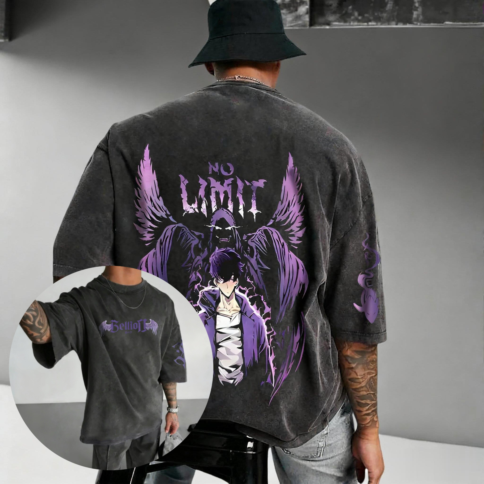 Solo Leveling Anime Print Vint - Anime Merchandise Solo Leveling avaliação e preço
