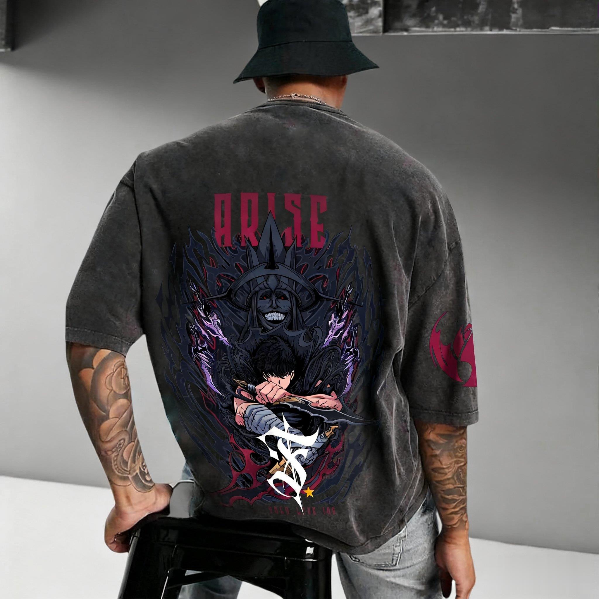 Solo Leveling Anime Print Vint - Anime Merchandise Solo Leveling avaliação e preço