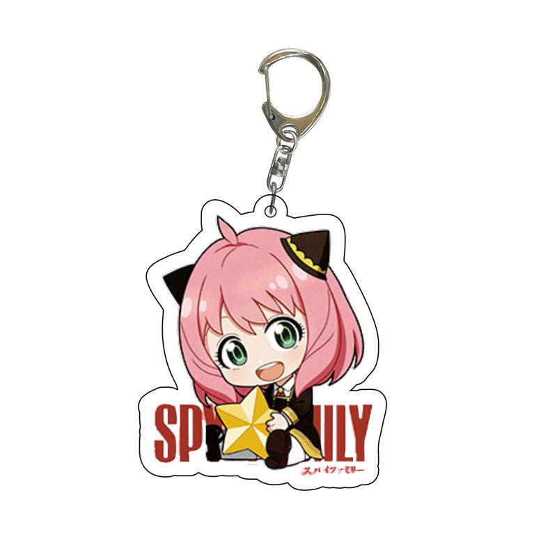 Spy x Family Acrylic Keychain  - Anime Cosplay Merchandise avaliação e preço