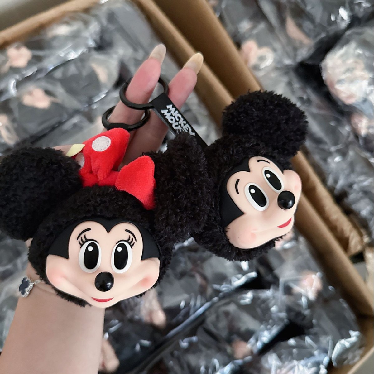 Mickey Minnie Plush Doll Keych - Anime Merchandise Gift avaliação e preço