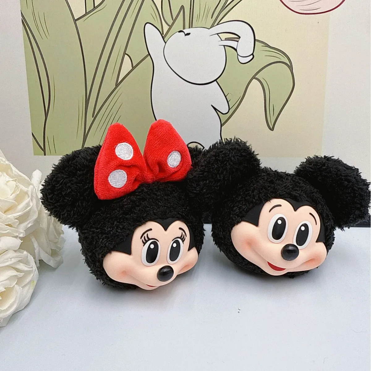 Mickey Minnie Plush Doll Keych - Anime Merchandise Gift avaliação e preço