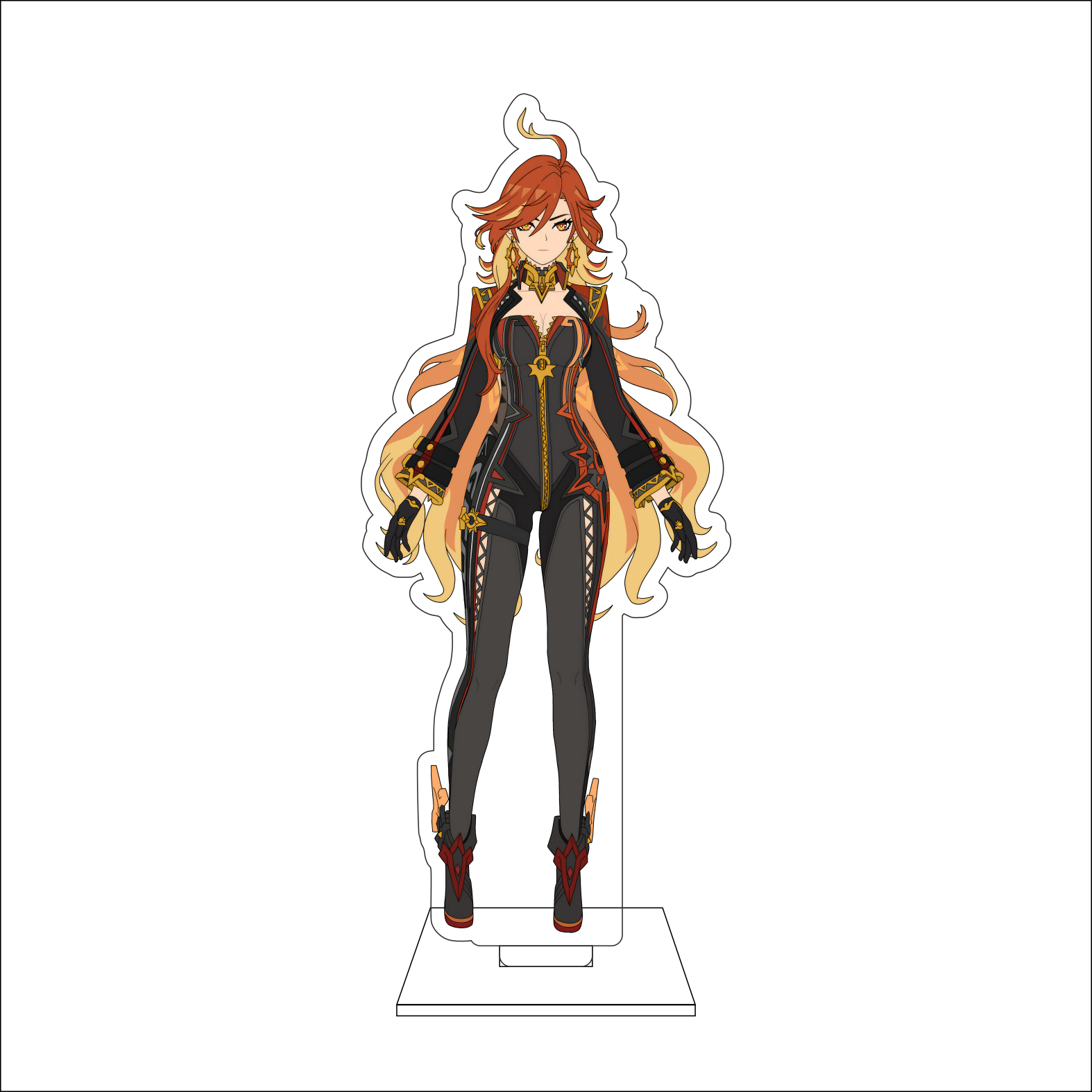 16CM Anime Genshin Impact Cosp - Anime Character Merchandise avaliação e preço