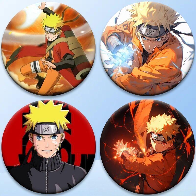 Naruto Anime Badge 58Mm Tinpla - Anime Merchandise Naruto avaliação e preço