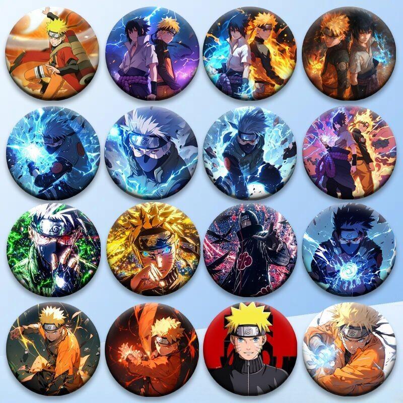 Naruto Anime Badge 58Mm Tinpla - Anime Merchandise Naruto avaliação e preço