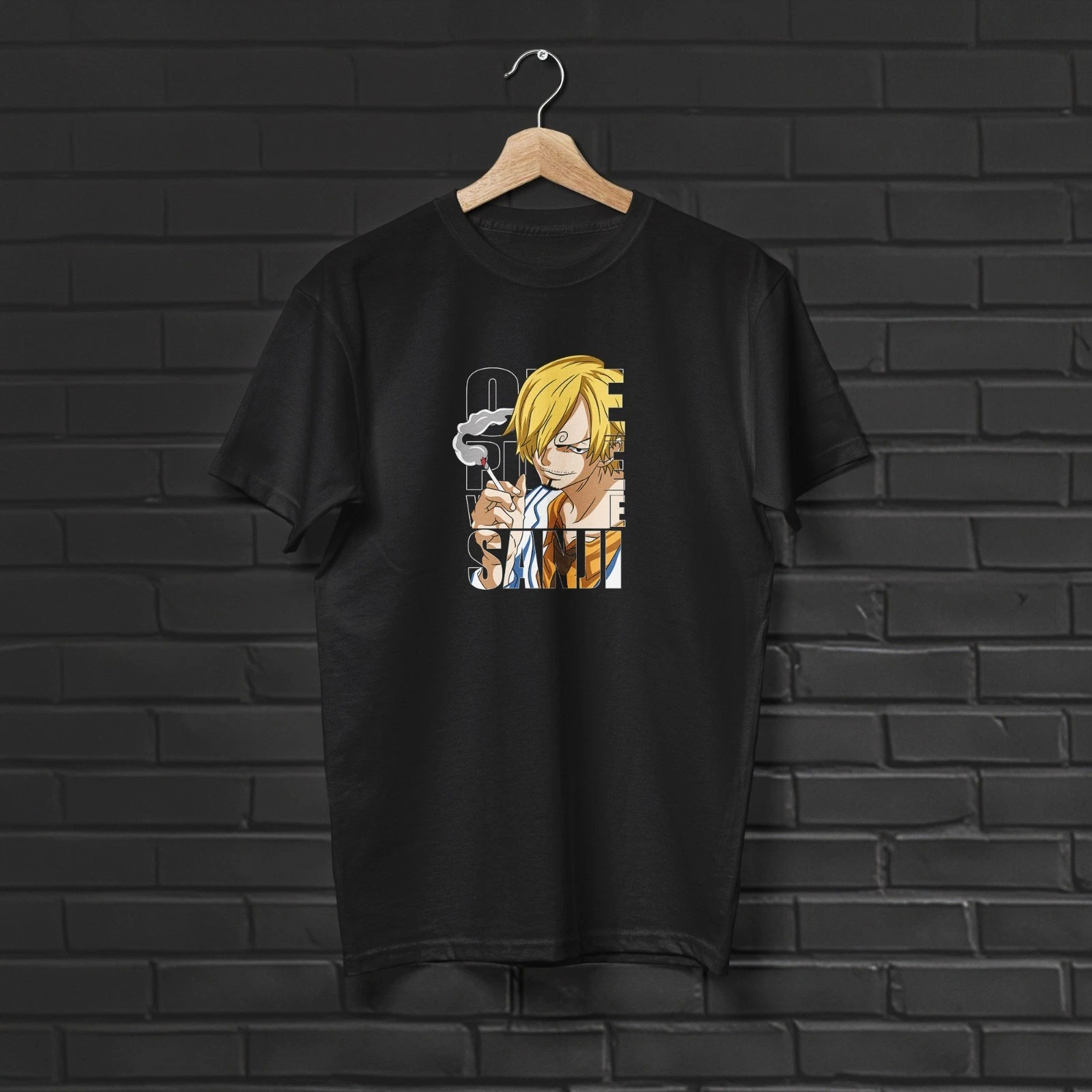 2026 New Year's Sanji T-shirt, - Anime Merch Shopping avaliação e preço