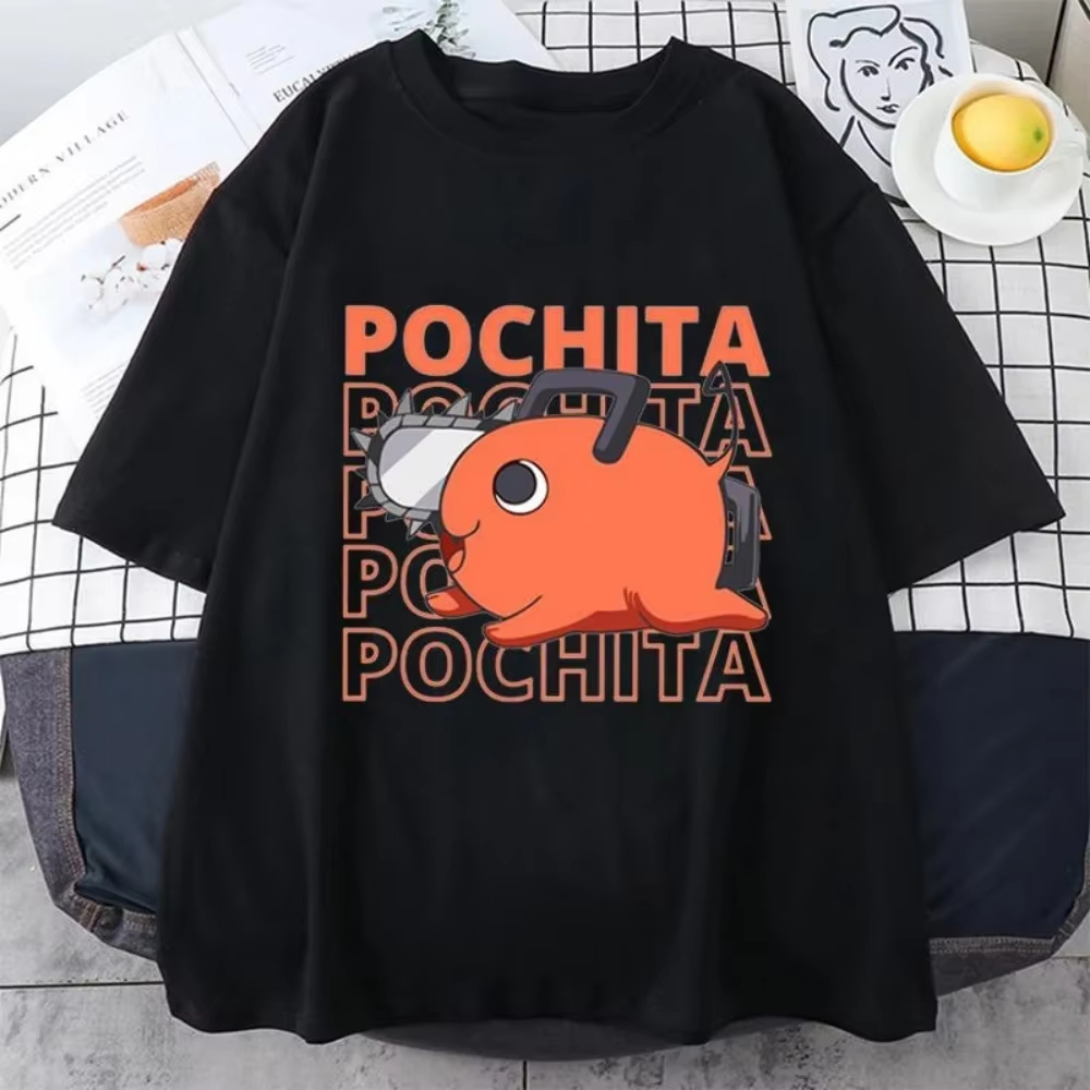 Chainsaw Man Pochita T-Shirt - - Anime Merch Shopping avaliação e preço
