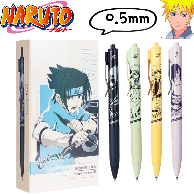 Naruto quick-dry click pen for - Anime Merchandise Naruto avaliação e preço