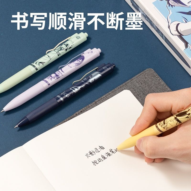 Naruto quick-dry click pen for - Anime Merchandise Naruto avaliação e preço