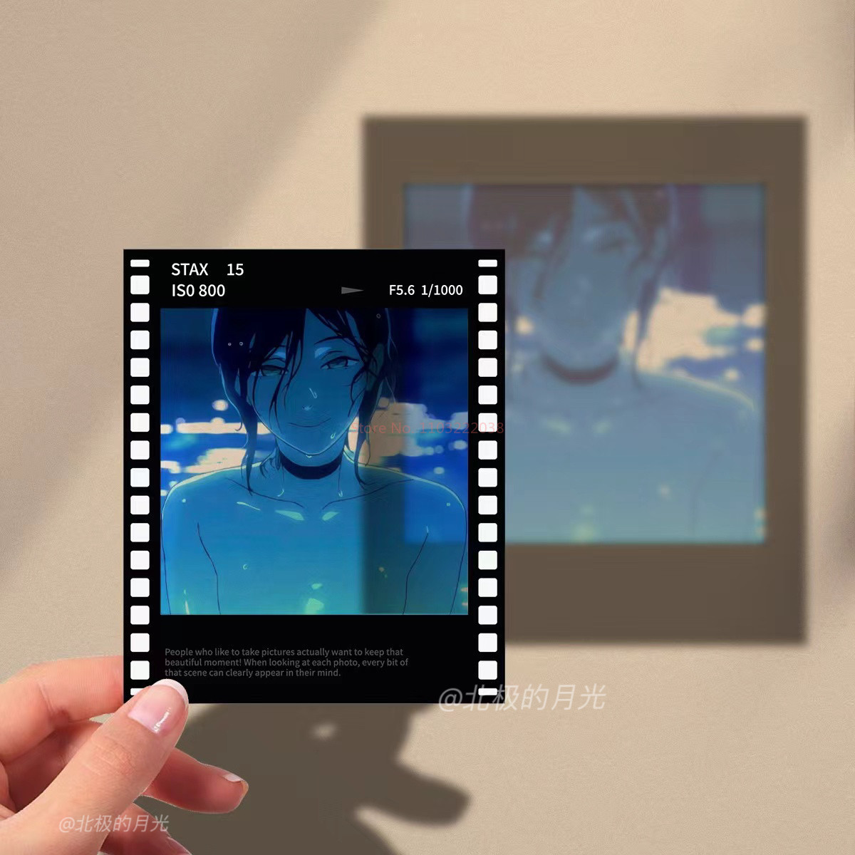 Chainsaw Man Reze Arc Polaroid - Anime Merchandise Gift avaliação e preço