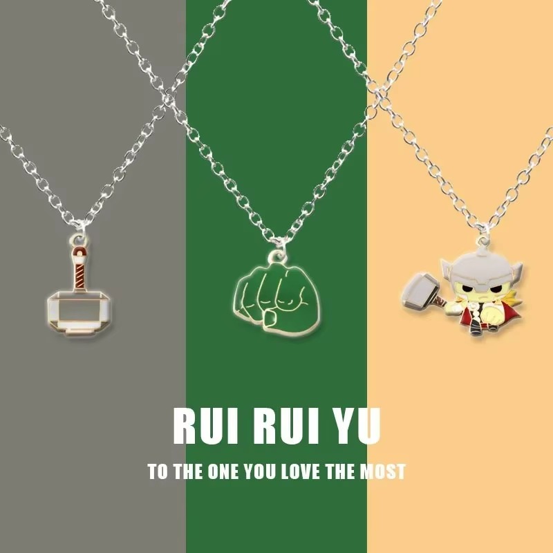 Marvel The Avengers Necklace A - Anime Merchandise For Men avaliação e preço