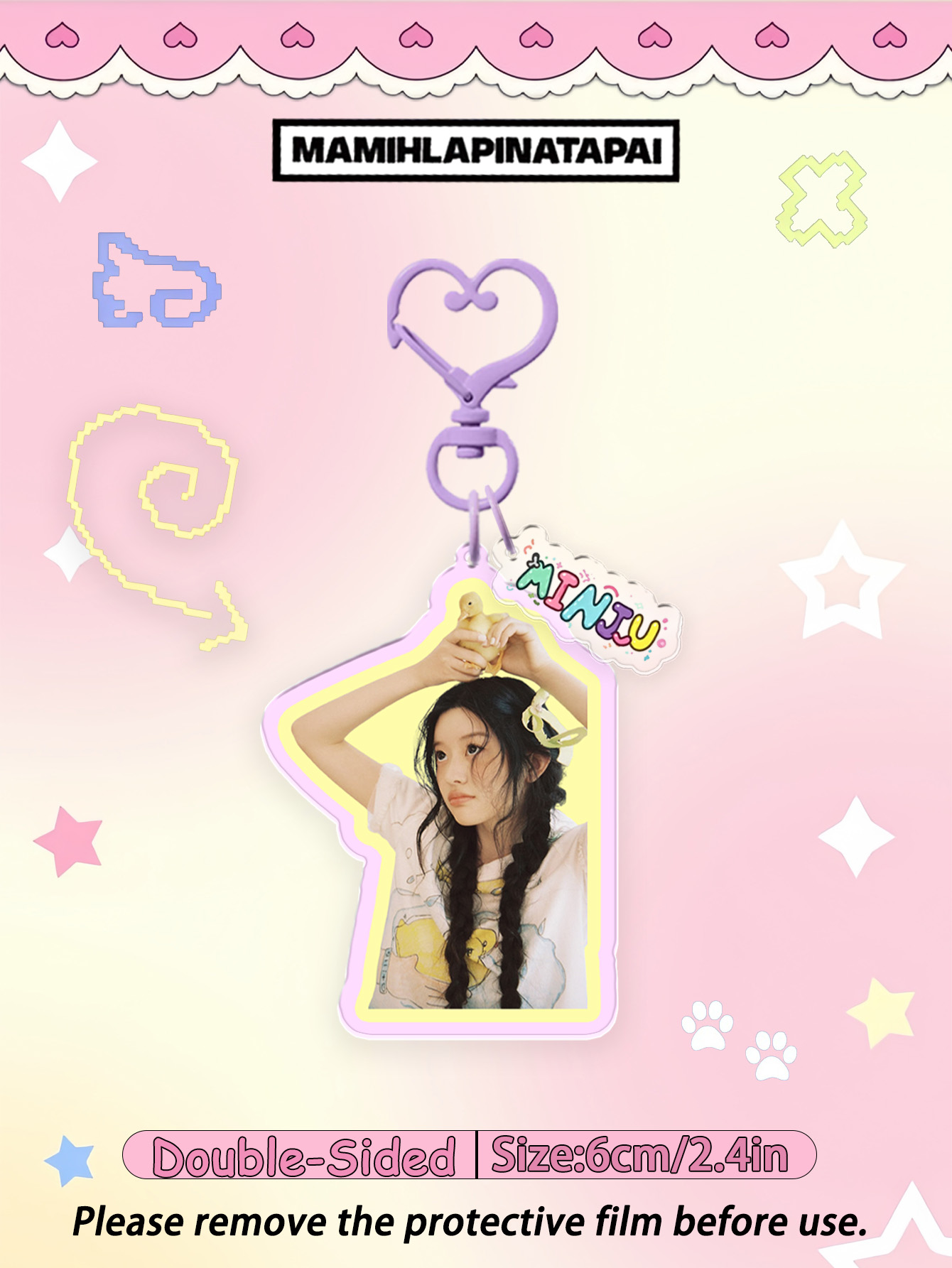 Illit Keychain, Mamihlapinatap - Anime Merchandise Names avaliação e preço
