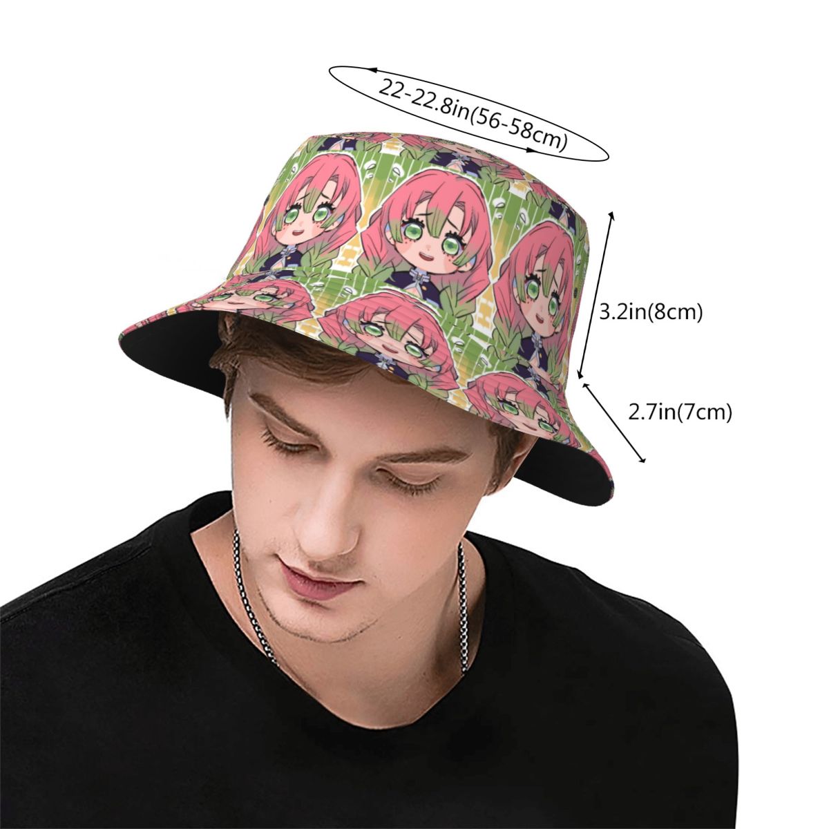 Kimetsu No Yaiba Anime Bucket  - Anime Merchandise For Men avaliação e preço
